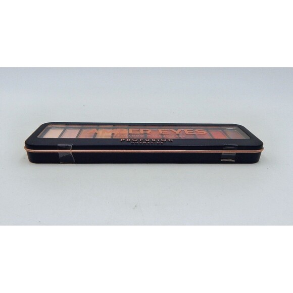 Profusion Cosmetics Eyeshadow Makeup Case 12 Shades Amber Eyes - Picture 3 of 5